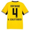 Original Fußballtrikot Borussia Dortmund N. Schlotterbeck 4 Heimtrikot 2026-27 Für Herren