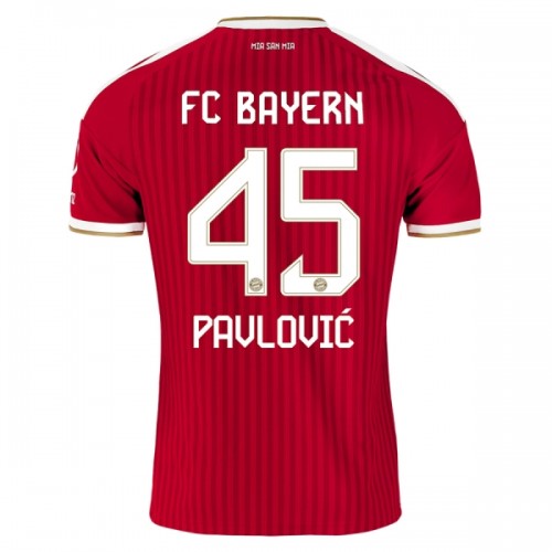 Original Fußballtrikot FC Bayern München Pavlovic 45 Heimtrikot 2026-27 Für Herren Original Fußballtrikot FC Bayern München Pavlovic 45 Heimtrikot 2026-27 Für Herren