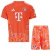 Original Trikotsatz FC Bayern München Auswärtstrikot Torwart 2026-27 Für Kinder