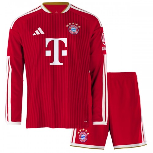 Original Trikotsatz FC Bayern München Heimtrikot 2026-27 Langarm Für Kinder Original Trikotsatz FC Bayern München Heimtrikot 2026-27 Langarm Für Kinder
