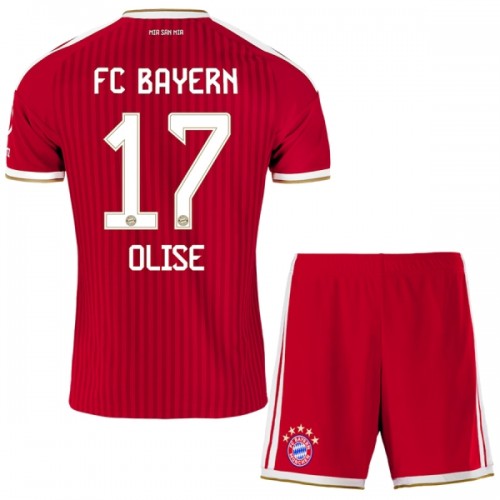 Original Trikotsatz FC Bayern München Olise 17 Heimtrikot 2026-27 Für Kinder Original Trikotsatz FC Bayern München Olise 17 Heimtrikot 2026-27 Für Kinder