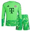 Original Trikotsatz FC Bayern München Torwart Heimtrikot 2026-27 Langarm Für Kinder