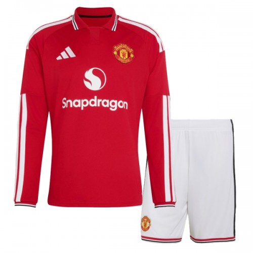 Original Trikotsatz Manchester United Heimtrikot 2026-27 Langarm Für Kinder Original Trikotsatz Manchester United Heimtrikot 2026-27 Langarm Für Kinder