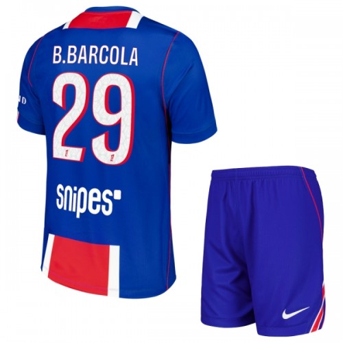 Original Trikotsatz Paris Saint-Germain Bradley Barcola 29 Heimtrikot 2026-27 Für Kinder Original Trikotsatz Paris Saint-Germain Bradley Barcola 29 Heimtrikot 2026-27 Für Kinder