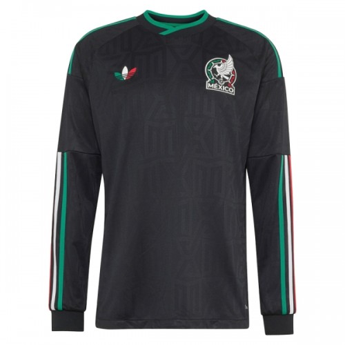 Original Fußballtrikot Mexiko Ausweichtrikot WM 2026 Langarm Für Herren Original Fußballtrikot Mexiko Ausweichtrikot WM 2026 Langarm Für Herren