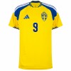 Original Fußballtrikot Schweden Isak 9 Heimtrikot WM 2026 Für Herren