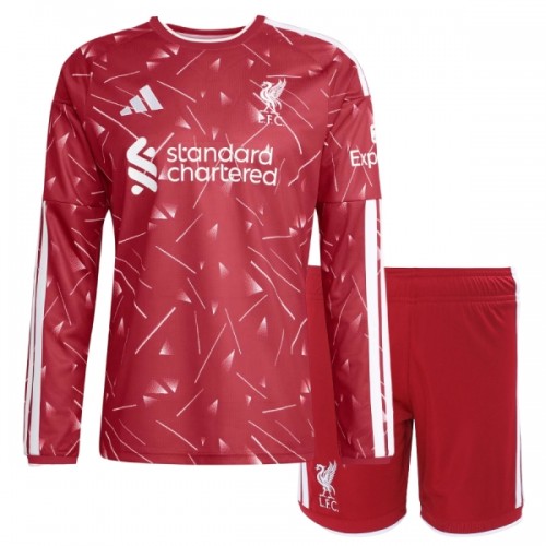 Original Trikotsatz Liverpool Heimtrikot 2026-27 Langarm Für Kinder Original Trikotsatz Liverpool Heimtrikot 2026-27 Langarm Für Kinder