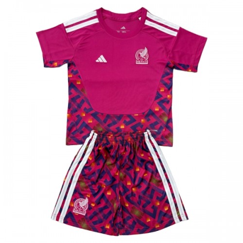 Original Trikotsatz Mexiko Torwart Heimtrikot WM 2026 Für Kinder Original Trikotsatz Mexiko Torwart Heimtrikot WM 2026 Für Kinder