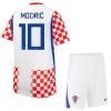 Original Trikotsatz Kroatien Modrić 10 Heimtrikot WM 2026 Für Kinder