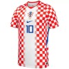 Original Trikotsatz Kroatien Modrić 10 Heimtrikot WM 2026 Für Kinder