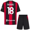Original Trikotsatz AC Mailand Nkunku 18 Heimtrikot 2026-27 Für Kinder