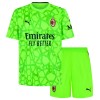 Original Trikotsatz AC Mailand Torwart Ausweichtrikot 2026-27 Für Kinder