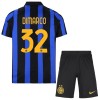 Original Trikotsatz Inter Mailand Dimarco 32 Heimtrikot 2026-27 Für Kinder