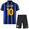 Original Trikotsatz Inter Mailand Lautaro 10 Heimtrikot 2026-27 Für Kinder