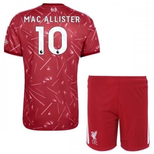 Original Trikotsatz Liverpool Mac Allister 10 Heimtrikot 2026-27 Für Kinder