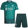 Original Trikotsatz Liverpool Torwart Heimtrikot 2026-27 Grüne Für Kinder
