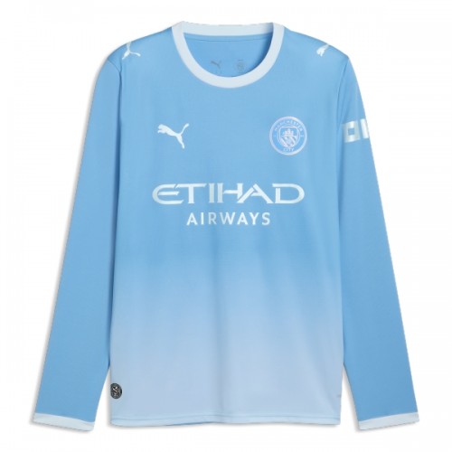 Original Fußballtrikot Manchester City Heimtrikot 2026-27 Langarm Für Herren Original Fußballtrikot Manchester City Heimtrikot 2026-27 Langarm Für Herren