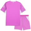 Original Trikotsatz Manchester City Auswärtstrikot Torwart 2026-27 Rosa Für Kinder
