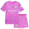 Original Trikotsatz Manchester City Donnarumma 25 Auswärtstrikot Torwart 2026-27 Rosa Für Kinder