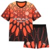 Original Trikotsatz Manchester City Orange Version Torwart Ausweichtrikot 2026-27 Für Kinder