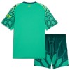 Original Trikotsatz Manchester City Torwart Heimtrikot 2026-27 Grüne Für Kinder