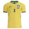 Original Fußballtrikot Brasilien Bruno Guimaraes 8 Heimtrikot WM 2026 Für Herren