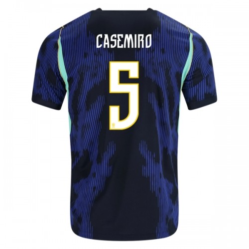 Original Fußballtrikot Brasilien Casemiro 5 Auswärtstrikot WM 2026 Für Herren Original Fußballtrikot Brasilien Casemiro 5 Auswärtstrikot WM 2026 Für Herren