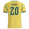 Original Fußballtrikot Brasilien Estevao 20 Heimtrikot WM 2026 Für Herren