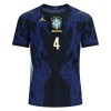Original Fußballtrikot Brasilien Marquinhos 4 Auswärtstrikot WM 2026 Für Herren