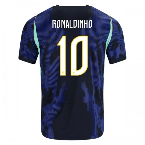 Original Fußballtrikot Brasilien Ronaldinho 10 Auswärtstrikot WM 2026 Für Herren Original Fußballtrikot Brasilien Ronaldinho 10 Auswärtstrikot WM 2026 Für Herren