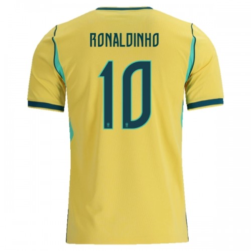Original Fußballtrikot Brasilien Ronaldinho 10 Heimtrikot WM 2026 Für Herren Original Fußballtrikot Brasilien Ronaldinho 10 Heimtrikot WM 2026 Für Herren
