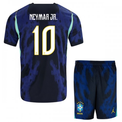 Original Trikotsatz Brasilien Neymar JR 10 Auswärtstrikot WM 2026 Für Kinder Original Trikotsatz Brasilien Neymar JR 10 Auswärtstrikot WM 2026 Für Kinder