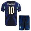 Original Trikotsatz Brasilien Ronaldinho 10 Auswärtstrikot WM 2026 Für Kinder Original Trikotsatz Brasilien Ronaldinho 10 Auswärtstrikot WM 2026 Für Kinder