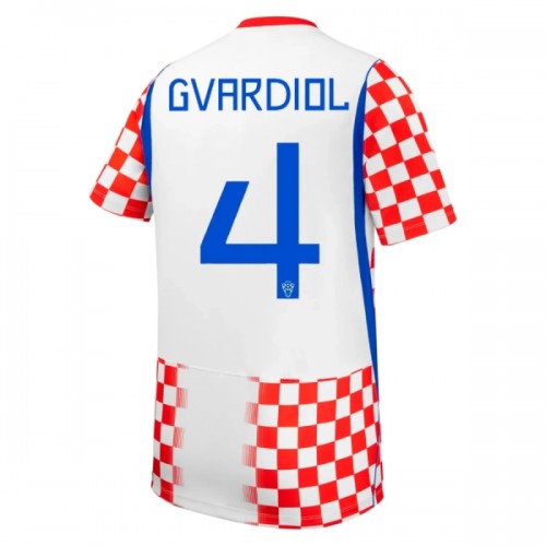 Original Fußballtrikot Kroatien Gvardiol 4 Heimtrikot WM 2026 Für Herren Original Fußballtrikot Kroatien Gvardiol 4 Heimtrikot WM 2026 Für Herren