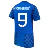 Original Fußballtrikot Kroatien Kramaric 9 Auswärtstrikot WM 2026 Für Herren Original Fußballtrikot Kroatien Kramaric 9 Auswärtstrikot WM 2026 Für Herren