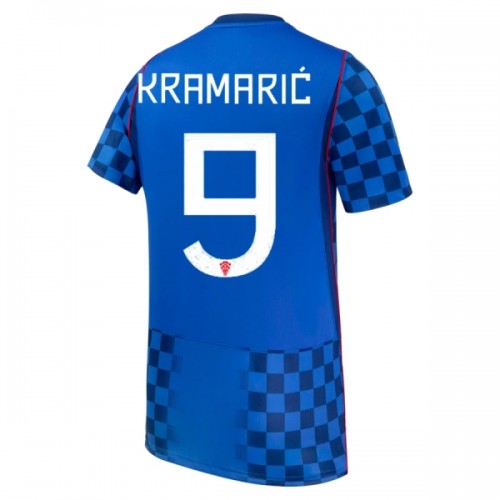 Original Fußballtrikot Kroatien Kramaric 9 Auswärtstrikot WM 2026 Für Herren Original Fußballtrikot Kroatien Kramaric 9 Auswärtstrikot WM 2026 Für Herren