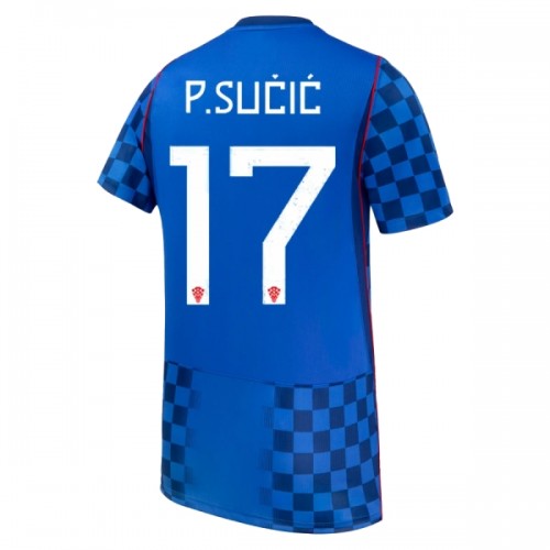 Original Fußballtrikot Kroatien P. Sucic 17 Auswärtstrikot WM 2026 Für Herren Original Fußballtrikot Kroatien P. Sucic 17 Auswärtstrikot WM 2026 Für Herren