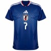 Original Fußballtrikot Japan Mitoma 7 Heimtrikot WM 2026 Für Herren