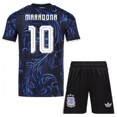 Original Trikotsatz Argentinien Maradona 10 Auswärtstrikot WM 2026 Für Kinder Original Trikotsatz Argentinien Maradona 10 Auswärtstrikot WM 2026 Für Kinder