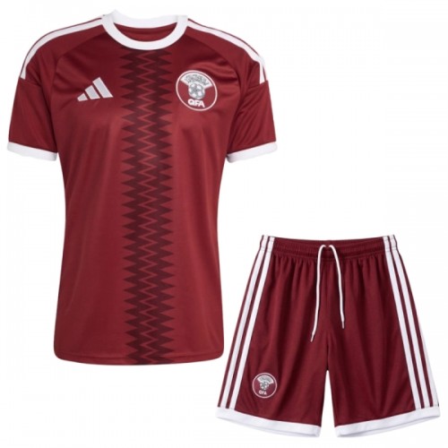 Original Trikotsatz Katar Heimtrikot WM 2026 Für Kinder Original Trikotsatz Katar Heimtrikot WM 2026 Für Kinder