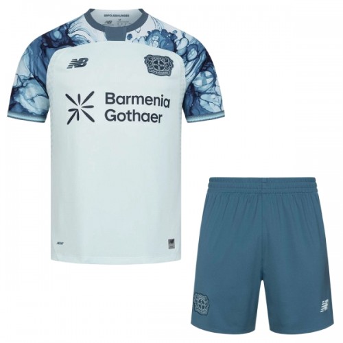 Original Trikotsatz Bayer 04 Leverkusen Auswärtstrikot 2026-27 Für Kinder Original Trikotsatz Bayer 04 Leverkusen Auswärtstrikot 2026-27 Für Kinder