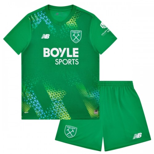 Original Trikotsatz West Ham United Torwart Heimtrikot 2026-27 Für Kinder Original Trikotsatz West Ham United Torwart Heimtrikot 2026-27 Für Kinder