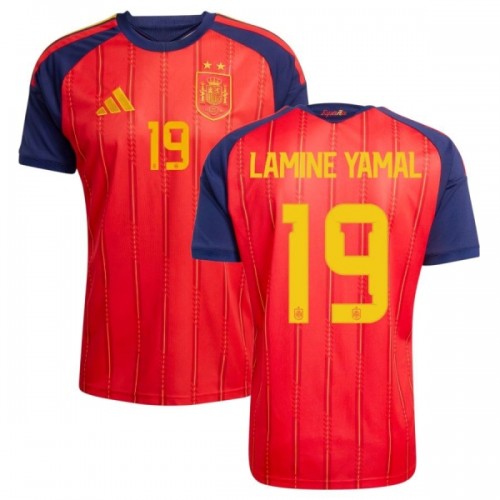 Original Fußballtrikot Spanien 2 Stars Lamine Yamal 19 Heimtrikot WM 2026 Für Herren Original Fußballtrikot Spanien 2 Stars Lamine Yamal 19 Heimtrikot WM 2026 Für Herren