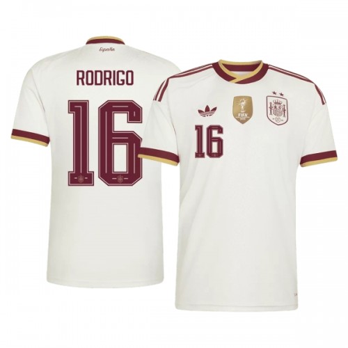 Original Fußballtrikot Spanien 2 Stars Rodrigo 16 Auswärtstrikot WM 2026 Für Herren Original Fußballtrikot Spanien 2 Stars Rodrigo 16 Auswärtstrikot WM 2026 Für Herren