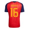 Original Fußballtrikot Spanien 2 Stars Rodrigo 16 Heimtrikot WM 2026 Für Herren
