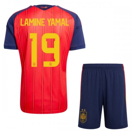 Original Trikotsatz Spanien 2 Stars Lamine Yamal 19 Heimtrikot WM 2026 Für Kinder Original Trikotsatz Spanien 2 Stars Lamine Yamal 19 Heimtrikot WM 2026 Für Kinder