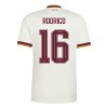 Original Trikotsatz Spanien 2 Stars Rodrigo 16 Auswärtstrikot WM 2026 Für Kinder
