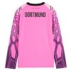 Original Fußballtrikot Borussia Dortmund Auswärtstrikot Torwart 2026-27 Rosa Langarm Für Herren
