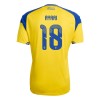 Original Fußballtrikot Schweden Ayari 18 Heimtrikot WM 2026 Für Herren Original Fußballtrikot Schweden Ayari 18 Heimtrikot WM 2026 Für Herren