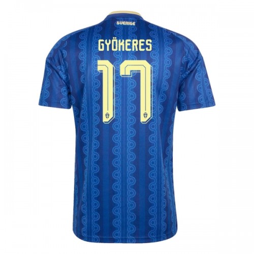 Original Fußballtrikot Schweden Gyokeres 17 Auswärtstrikot WM 2026 Für Herren Original Fußballtrikot Schweden Gyokeres 17 Auswärtstrikot WM 2026 Für Herren